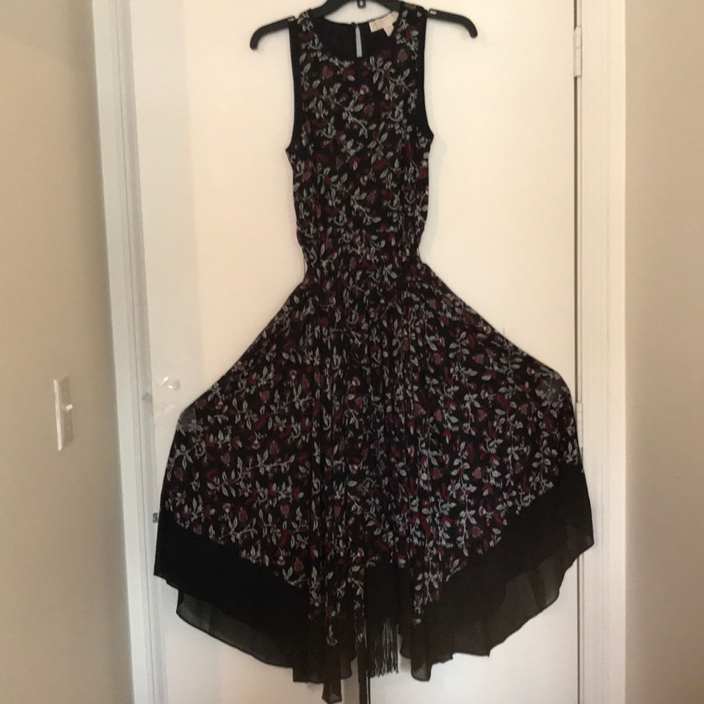 Michael Kors”S”Handkerchief midi Spring DressNWT💕 - Picture 3 of 8